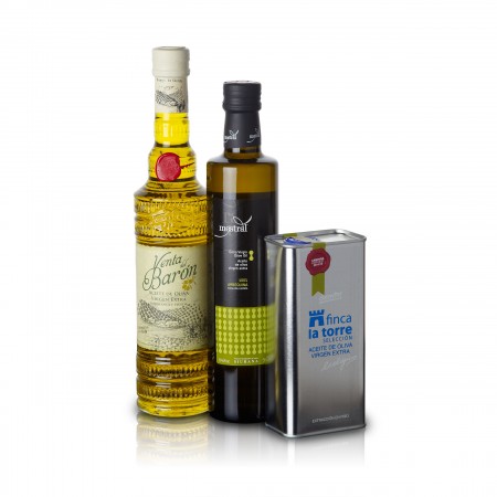 Beste Spanische Olivenöle 2014 - 3er Siegerpaket