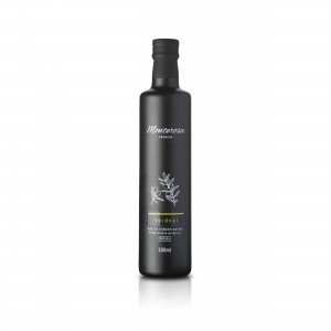 Olivenöl Monterosa Verdeal aus Portugal - 500ml schwarze Glasflasche - UV geschützt