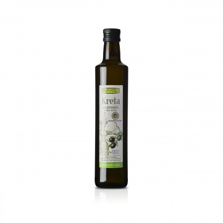 RAPUNZEL - Kreta - Bio-Olivenöl nativ extra - Chania Kritis PGI - 500ml - Testsieger Stiftung Warentest Olivenöltest 2024 - Testsieger ÖKO-TEST Olivenöltest 2022 & 2019