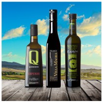 Feinschmecker OlioAward Olivenöltest 2022 mittel-fruchtige Siegeröle im 3er Set