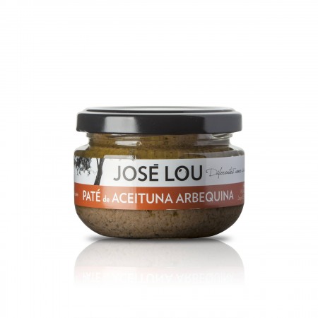 Paté von grünen Arbequina Oliven - 110g - Aceitunas José Lou