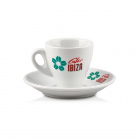 Cafés Ibiza - Espressotasse + Unterteller
