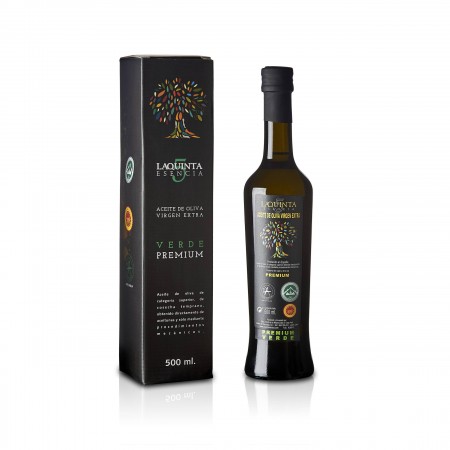 La Quinta Esencia Premium Verde - 500ml - bestes spanisches Olivenöl 2019