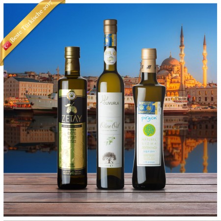 Beste Türkische Olivenöle 2017 - 3er Siegerpaket
