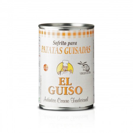 El Guiso - Sofrito para Patatas Guisadas - Schmorgemüse für Kartoffeleintöpfe - 420g